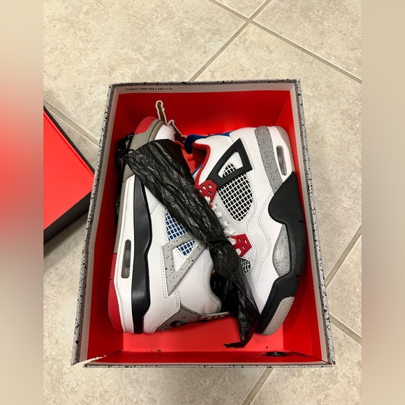 JORDAN 4 Retro What The (GS) - Picture 5 of 16